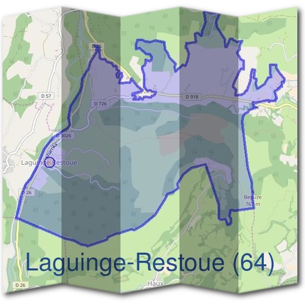Mairie de Laguinge-Restoue (64)
