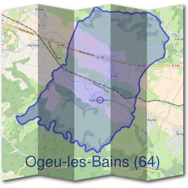 Mairie d'Ogeu-les-Bains (64)