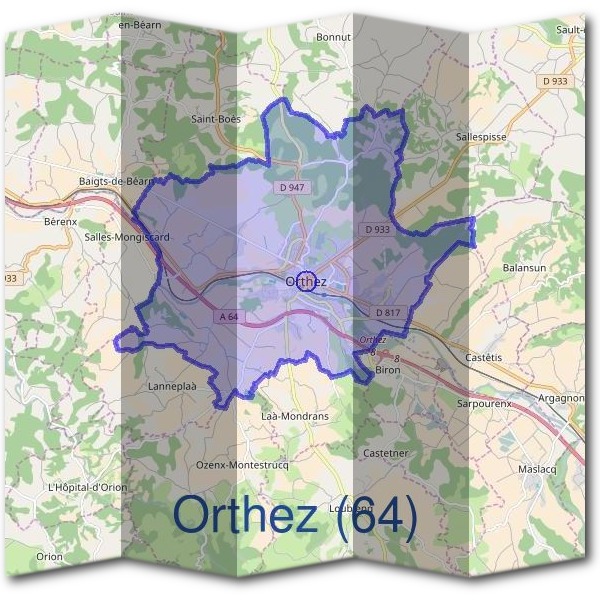 Mairie d'Orthez (64)