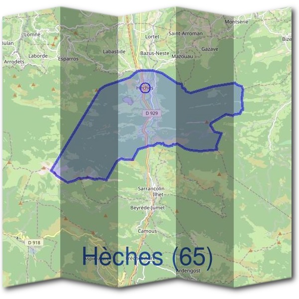 Mairie d'Hèches (65)