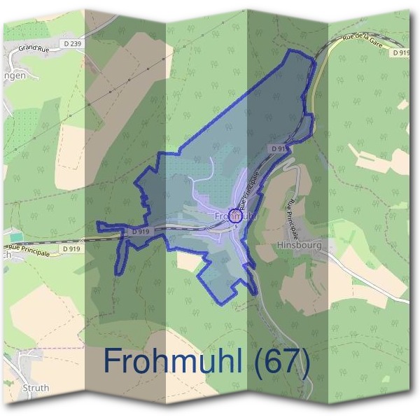 Mairie de Frohmuhl (67)