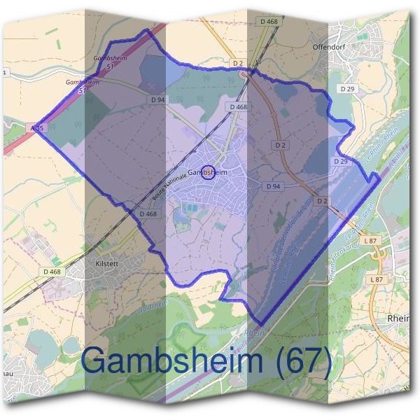 Mairie de Gambsheim (67)