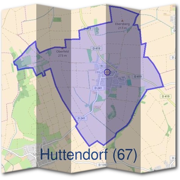 Mairie d'Huttendorf (67)