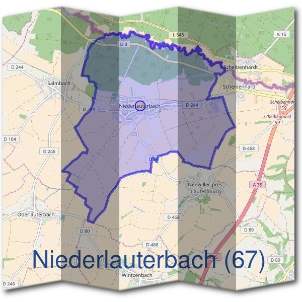 Mairie de Niederlauterbach (67)