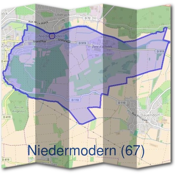 Mairie de Niedermodern (67)