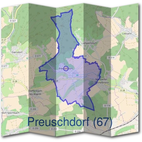 Mairie de Preuschdorf (67)