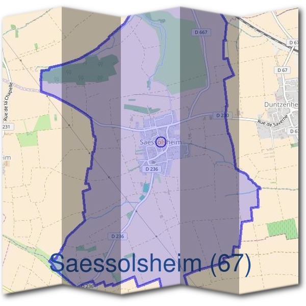 Mairie de Saessolsheim (67)