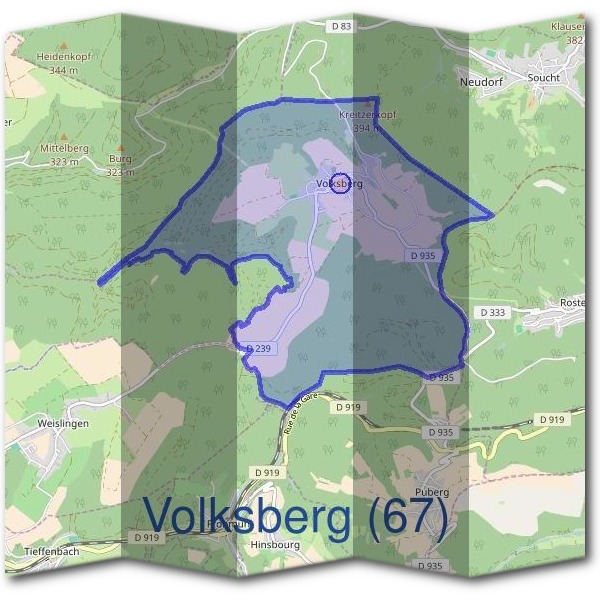 Mairie de Volksberg (67)