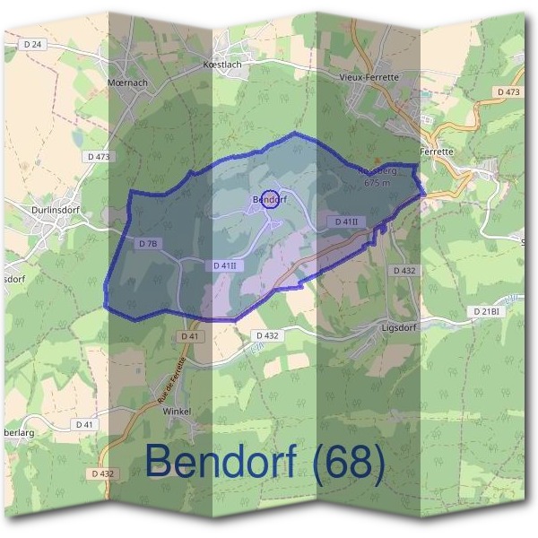 Mairie de Bendorf (68)