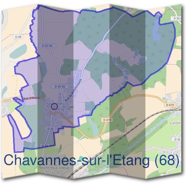 Mairie de Chavannes-sur-l'Étang (68)