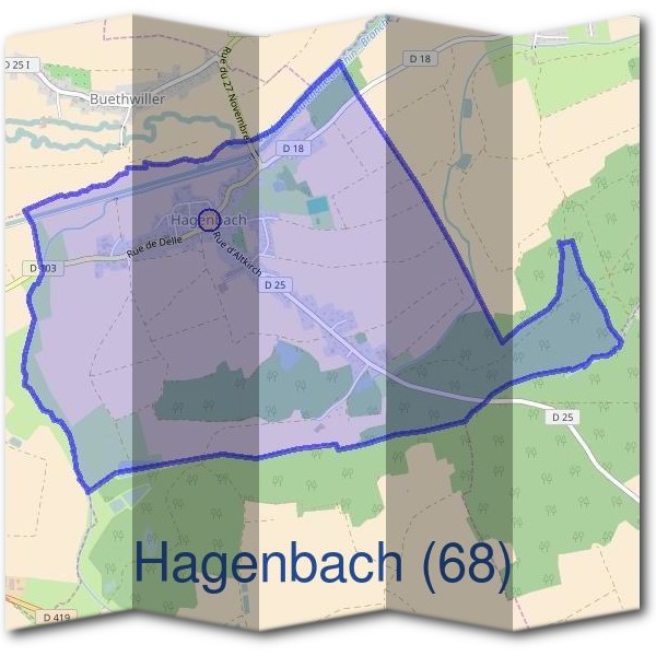 Mairie d'Hagenbach (68)
