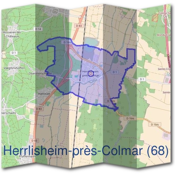 Mairie d'Herrlisheim-près-Colmar (68)