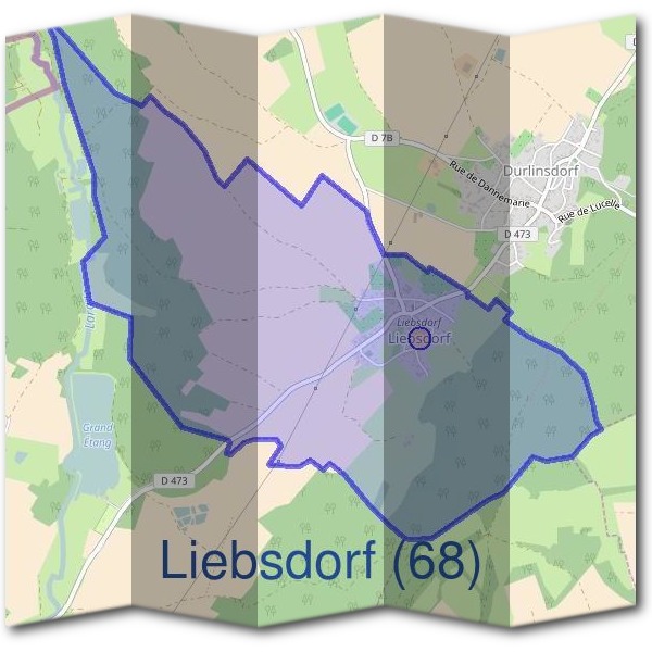 Mairie de Liebsdorf (68)