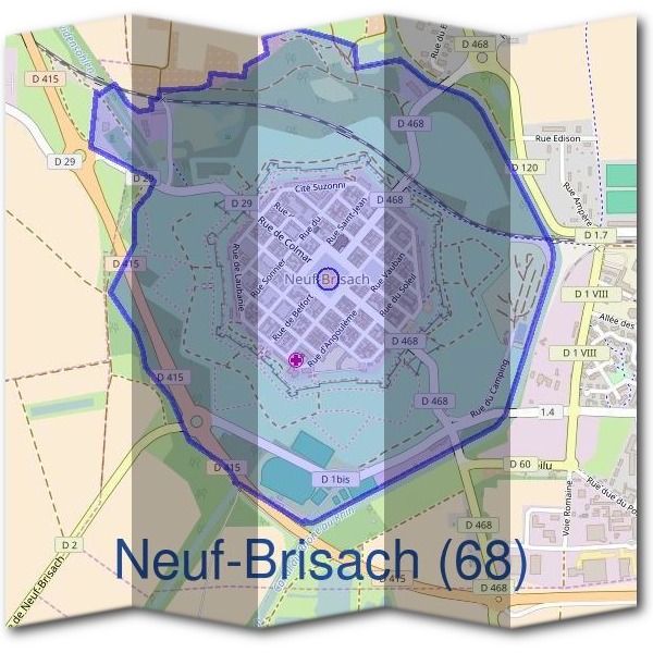 Mairie de Neuf-Brisach (68)