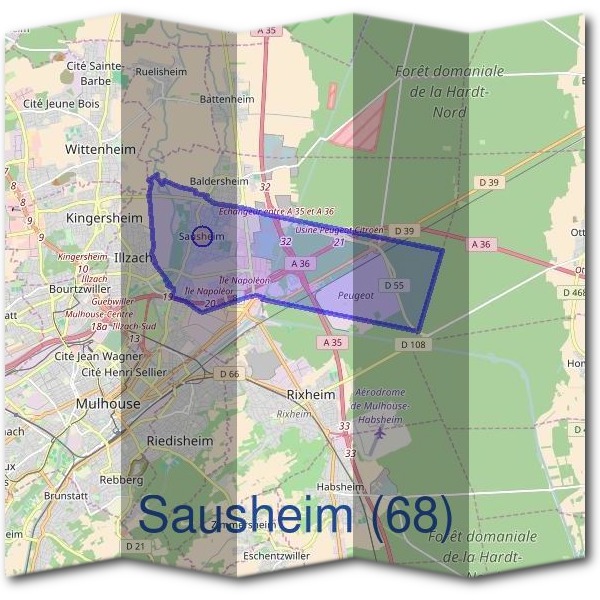 Mairie de Sausheim (68)