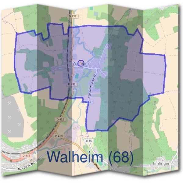 Mairie de Walheim (68)