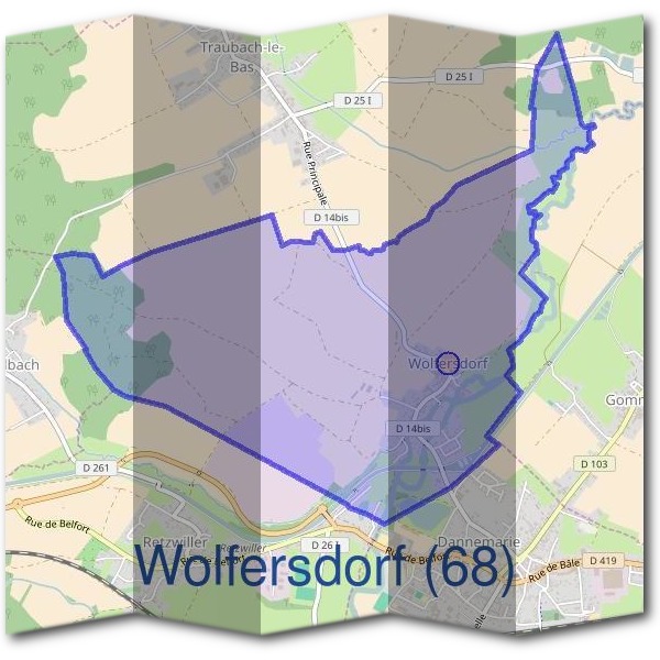 Mairie de Wolfersdorf (68)