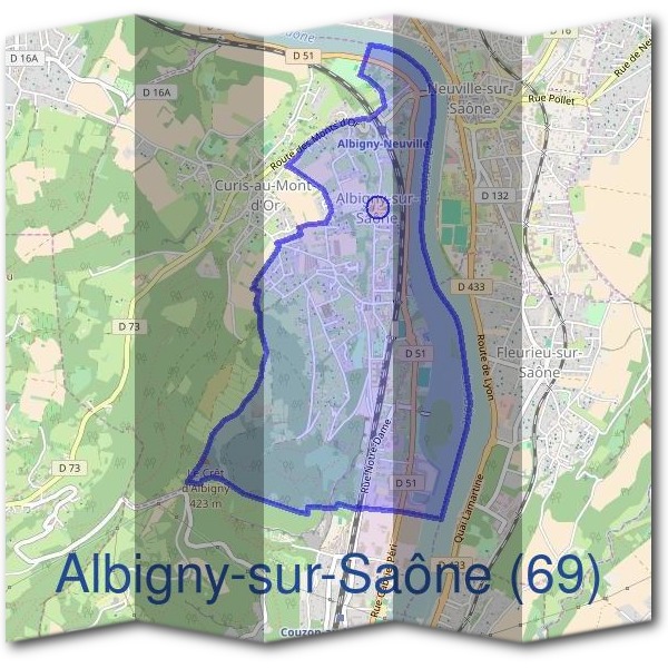 Mairie d'Albigny-sur-Saône (69)