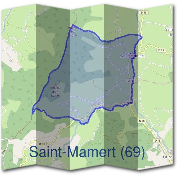 Mairie de Saint-Mamert (69)