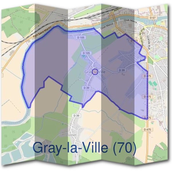 Mairie de Gray-la-Ville (70)