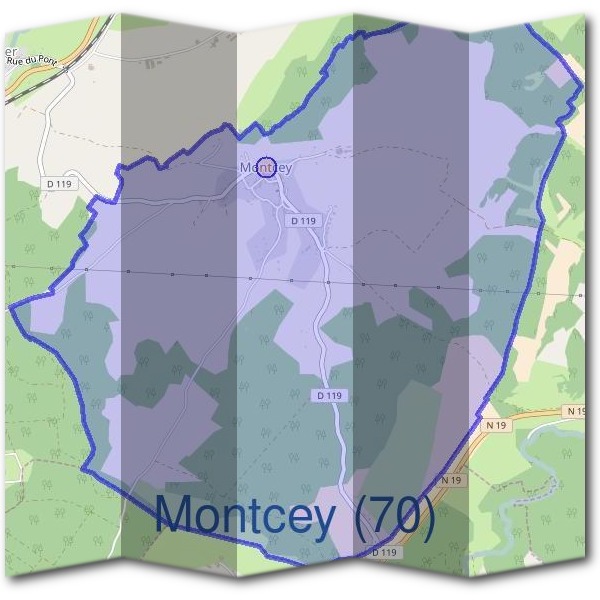 Mairie de Montcey (70)