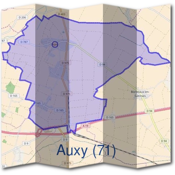 Mairie d'Auxy (71)