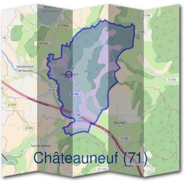 Mairie de Châteauneuf (71)