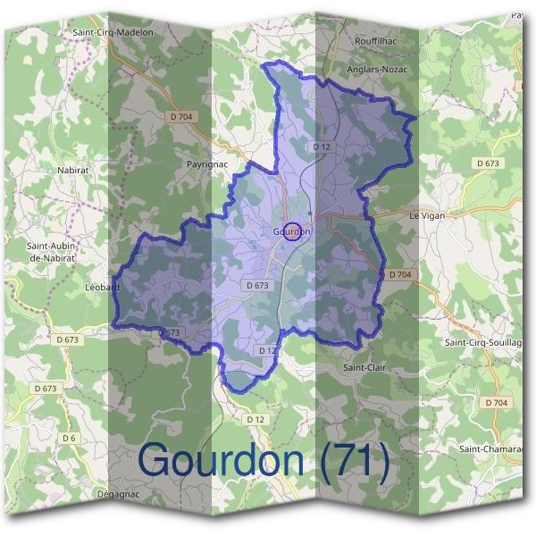 Mairie de Gourdon (71)