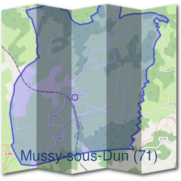 Mairie de Mussy-sous-Dun (71)