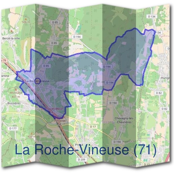 Mairie de La Roche-Vineuse (71)