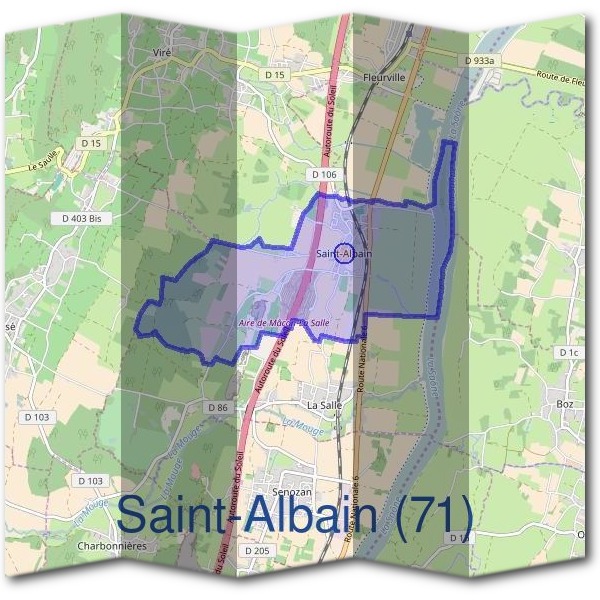 Mairie de Saint-Albain (71)