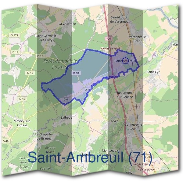 Mairie de Saint-Ambreuil (71)