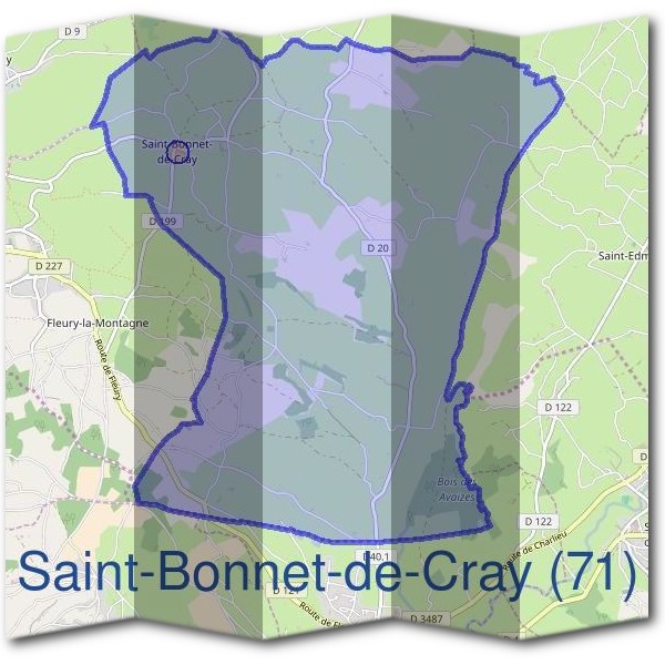 Mairie de Saint-Bonnet-de-Cray (71)