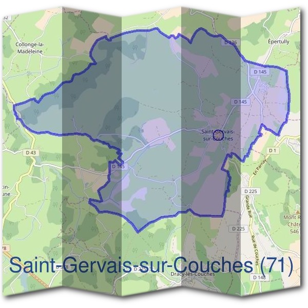 Mairie de Saint-Gervais-sur-Couches (71)