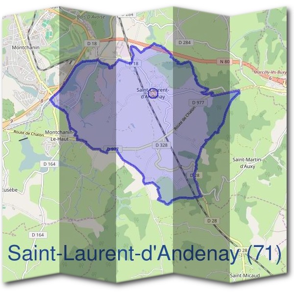 Mairie de Saint-Laurent-d'Andenay (71)