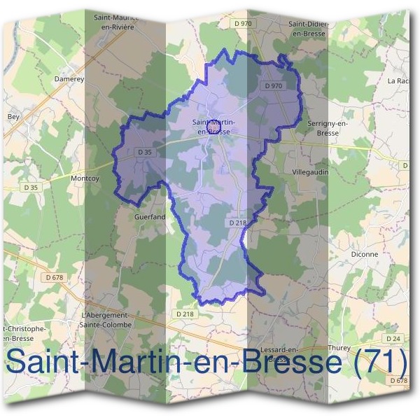Mairie de Saint-Martin-en-Bresse (71)