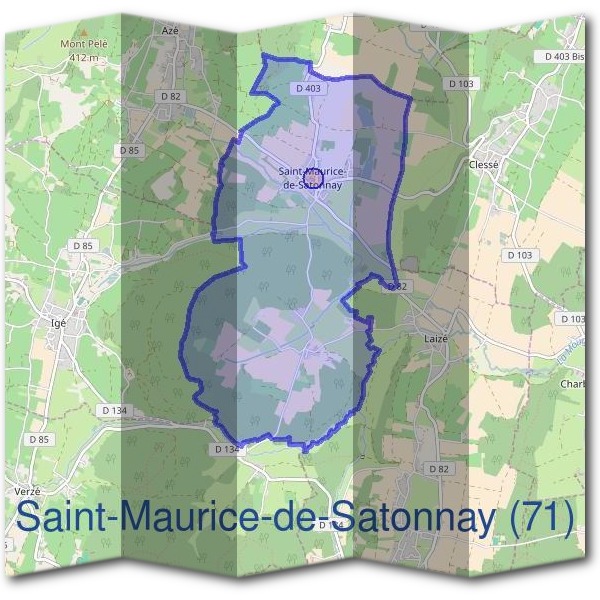 Mairie de Saint-Maurice-de-Satonnay (71)