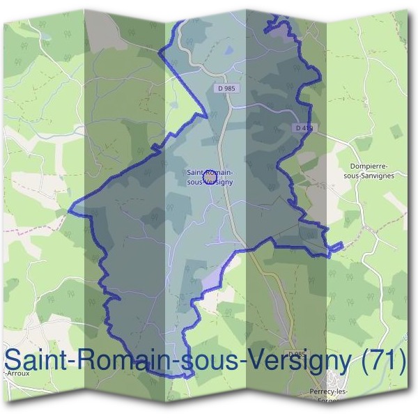Mairie de Saint-Romain-sous-Versigny (71)