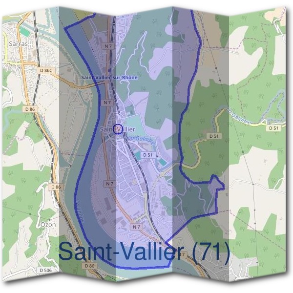 Mairie de Saint-Vallier (71)
