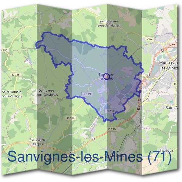 Mairie de Sanvignes-les-Mines (71)