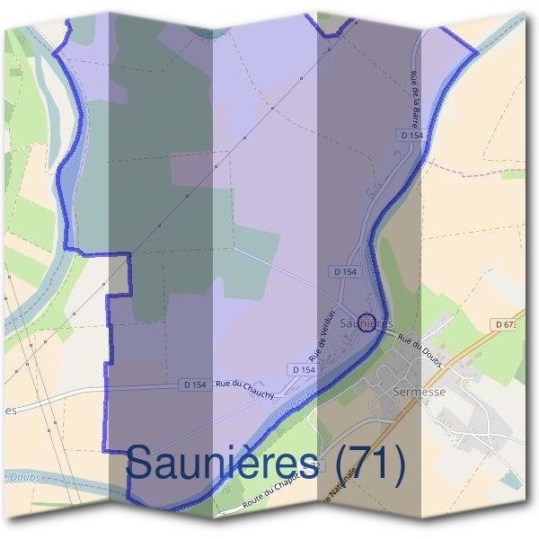 Mairie de Saunières (71)