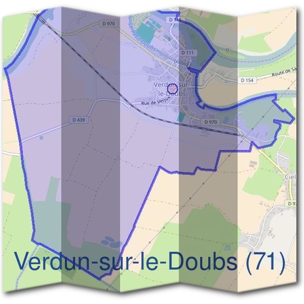 Mairie de Verdun-sur-le-Doubs (71)
