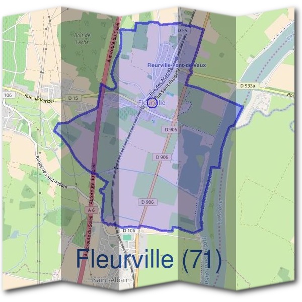 Mairie de Fleurville (71)