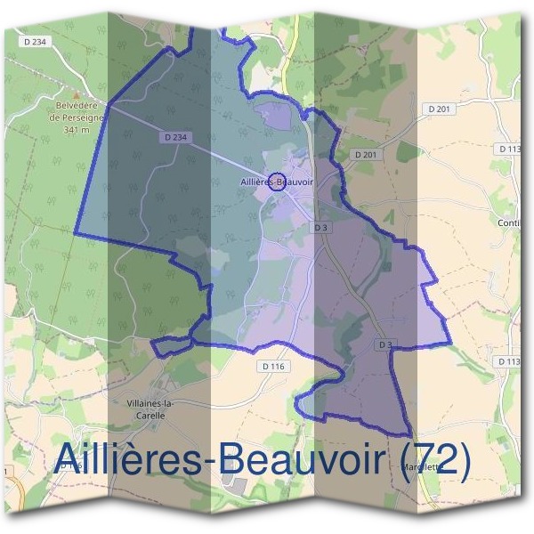 Mairie d'Aillières-Beauvoir (72)
