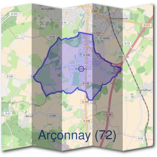 Mairie d'Arçonnay (72)