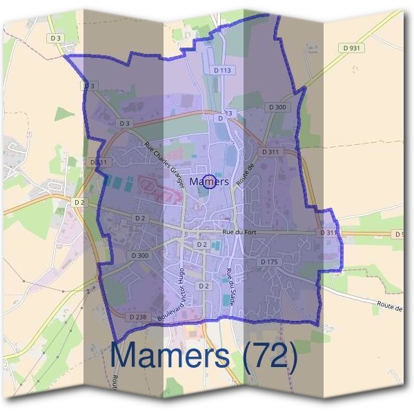 Mairie de Mamers (72)