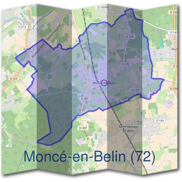Mairie de Moncé-en-Belin (72)