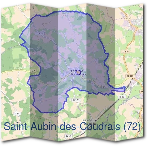 Mairie de Saint-Aubin-des-Coudrais (72)
