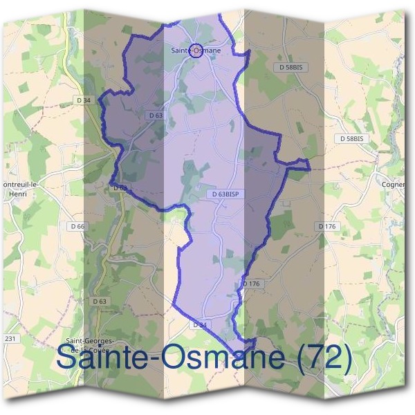 Mairie de Sainte-Osmane (72)