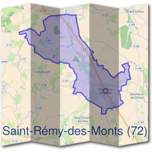 Mairie de Saint-Rémy-des-Monts (72)